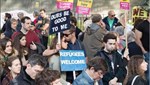 Διαδηλώσεις υπέρ των προσφύγων στις Βρυξέλλες 