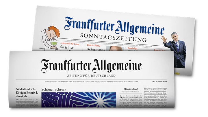 FAZ: «Χάδια» του αμερικανού προέδρου προς την Αθήνα FAZ: «Χάδια» του αμερικανού προέδρου προς την Αθήνα