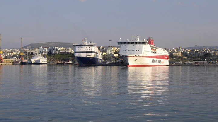 Κανονικά αναχωρούν τα πλοία για την Κρήτη Κανονικά αναχωρούν τα πλοία για την Κρήτη