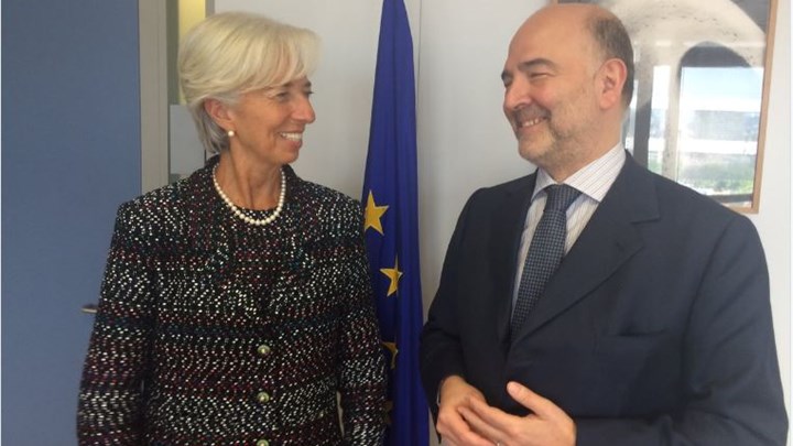 Μοσκοβισί: Είχα εποικοδομητικές επαφές με τη Λαγκάρντ για την Ελλάδα Μοσκοβισί: Είχα εποικοδομητικές επαφές με τη Λαγκάρντ για την Ελλάδα