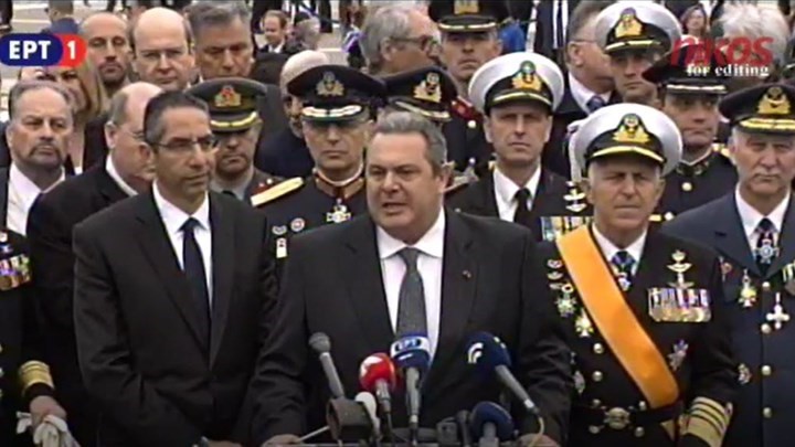 Νέες βολές Καμμένου κατά της Τουρκίας: Όποιος αμφισβητήσει την εθνική μας κυριαρχία θα τον συντρίψουμε - ΒΙΝΤΕΟ Νέες βολές Καμμένου κατά της Τουρκίας: Όποιος αμφισβητήσει την εθνική μας κυριαρχία θα τον συντρίψουμε - ΒΙΝΤΕΟ