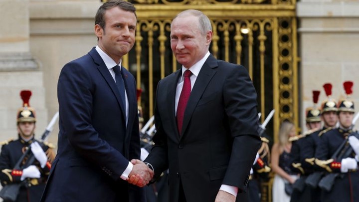 Συνάντηση Πούτιν - Μακρόν στη Μόσχα: Θα συζητήσουν για τη Συρία, το Ιράν και την Ουκρανία