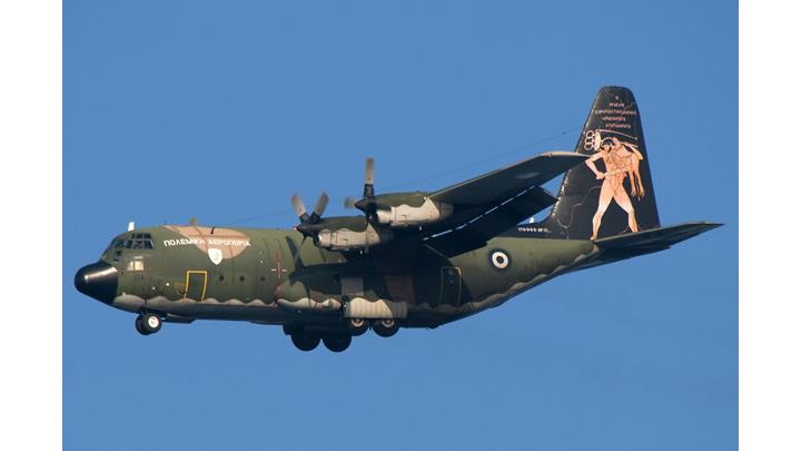 Ολοκλήρωση της πρώτης αερομεταφοράς διασωθέντων με C-130 Ολοκλήρωση της πρώτης αερομεταφοράς διασωθέντων με C-130